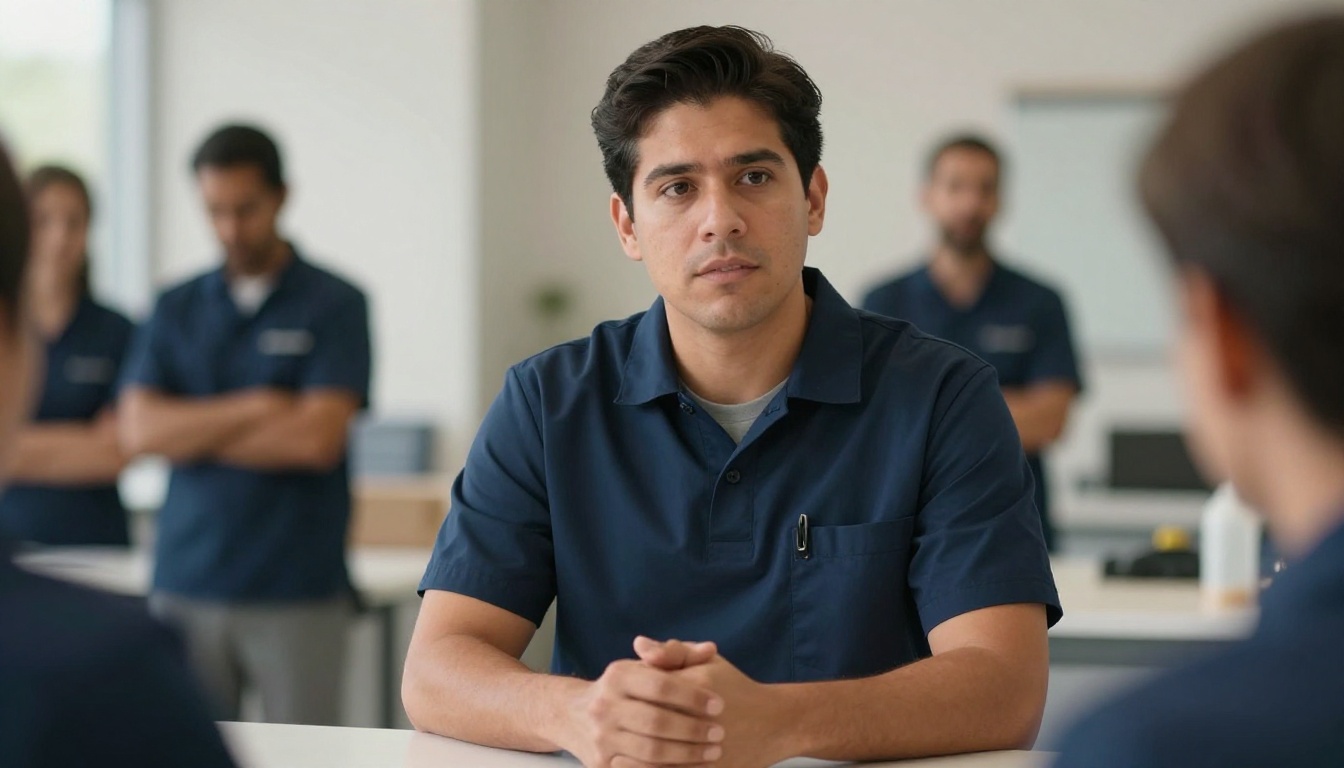 Animal Caretakers professional at work with AI overlay