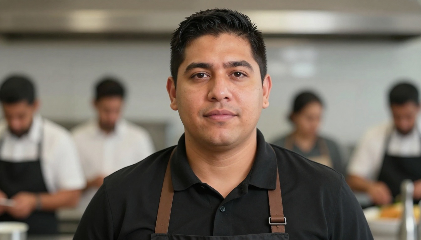 Bartenders professional at work with AI overlay