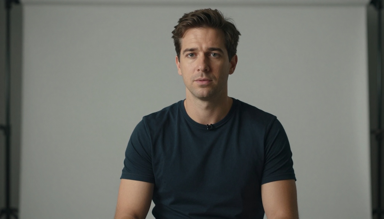 Broadcast Technicians professional at work with AI overlay