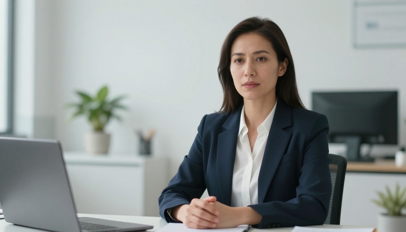 Tellers professional at work with AI overlay